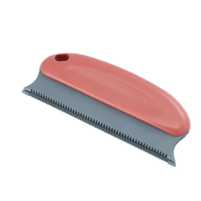 Pet Hair Remover Brush — Reusable, ABS & TPR, Works on Furniture & Clothing, 3 Colors