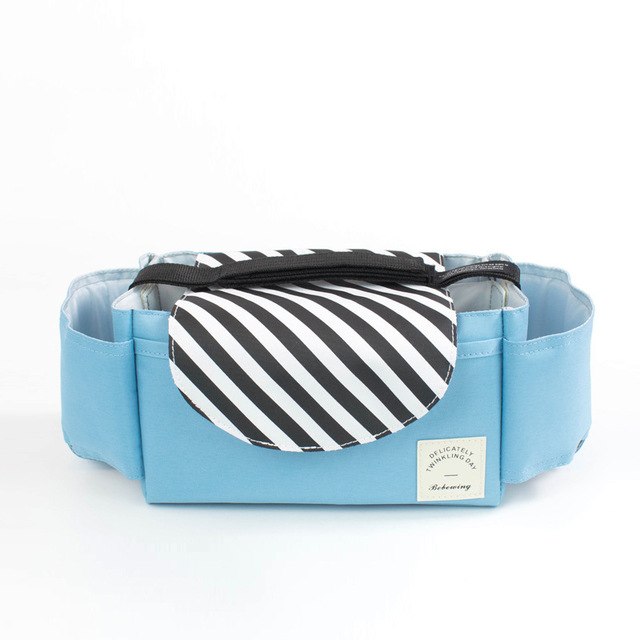 Hanging Pet Stroller Organizer Bag — Waterproof Storage Bag for Prams