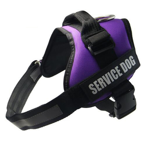 Adjustable Dog Harness — No-Pull Vest Style, 5 Colors, Sizes S–XXL