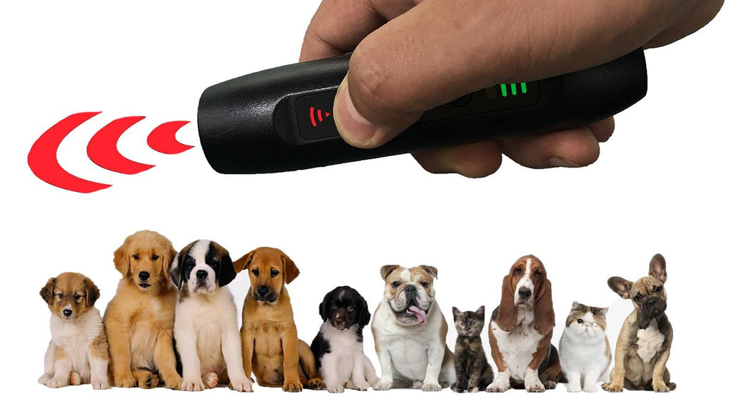 Ultrasonic Anti-Bark Dog Trainer — USB Rechargeable Handheld Repeller