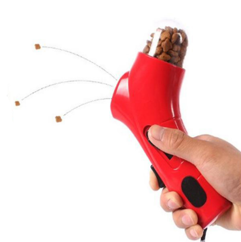 Pet Treat Launcher — Spring-Loaded, Hands-Free Training Tool for Dogs & Cats
