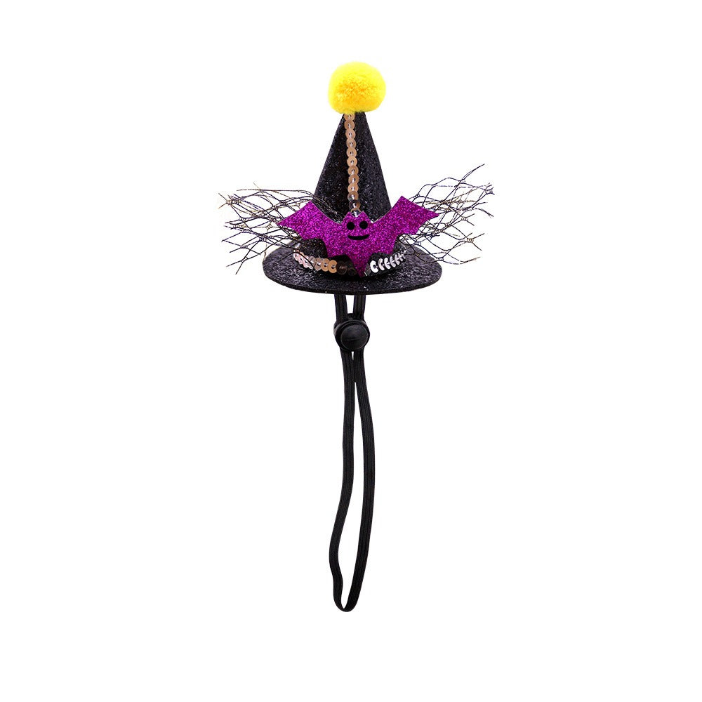 Halloween Pet Hat — Handmade Adjustable Headwear for Cats & Dogs, 9 Styles
