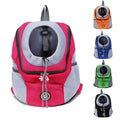 Mesh Pet Backpack Carrier — Double Shoulder Travel Bag for Dogs & Cats