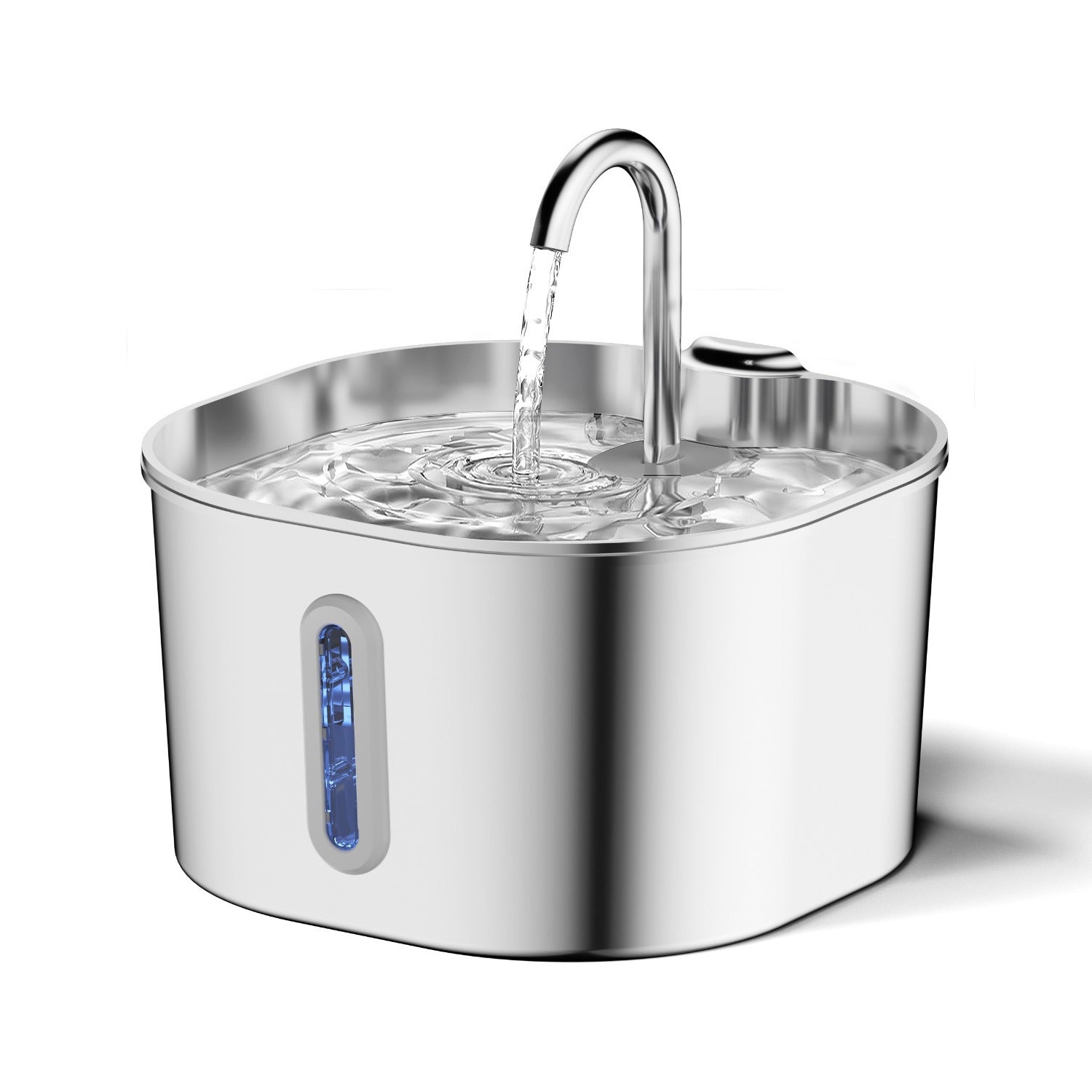 Smart Pet Water Fountain — 2.2L Stainless Steel, Multi-Filtration, Quiet Pump, 6 Styles