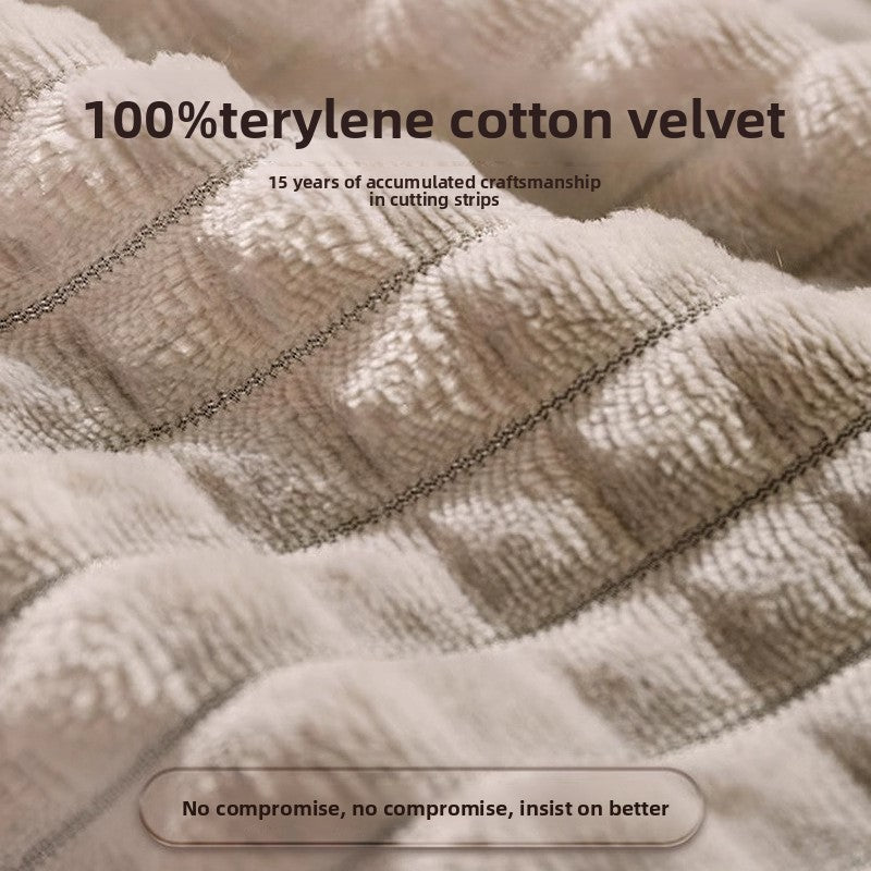 Washable Pet Sleeping Mat — Removable Cover, PP Cotton Fill, All-Season, Sizes L–3XL