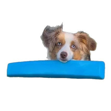Dog Car Window Chin Rest — Natural Wood Safety Ledge for Road Trips