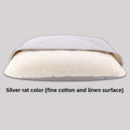 Removable Washable Pet Sleeping Bag Nest — Plush & Cotton Linen, 7 Colors, Sizes S–XL