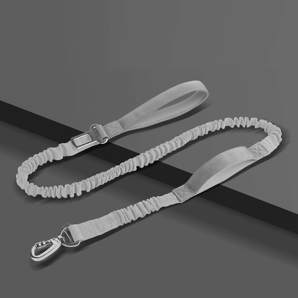 Reflective Dog Leash — Heavy-Duty Nylon, Padded Handle, Adjustable 4.1 ft, 5 Colors