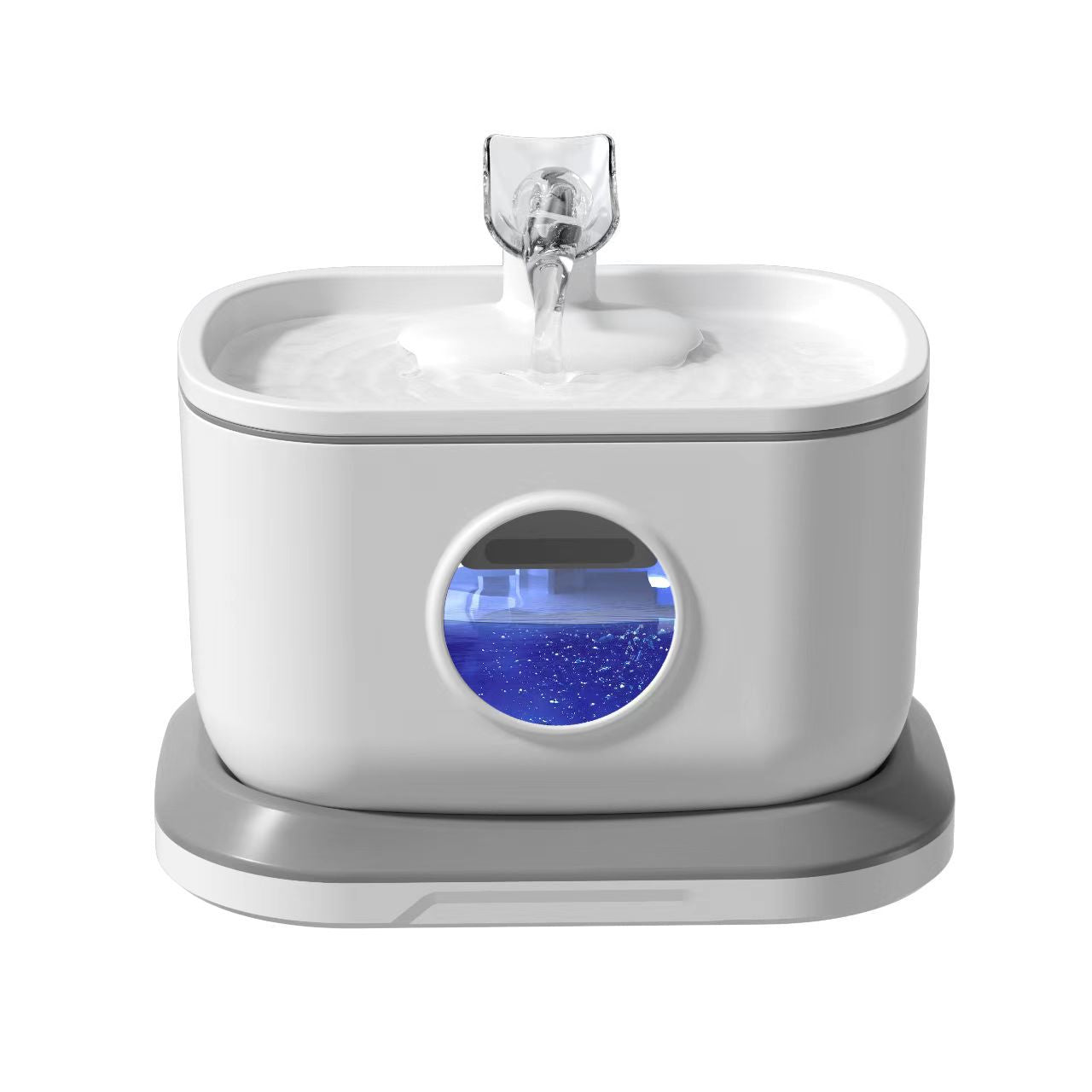 Wireless Rechargeable Pet Water Fountain — Large Capacity, Wireless Charging, 4 Colors