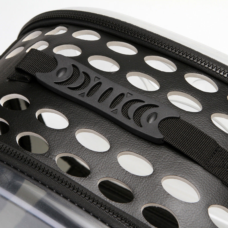 Transparent Space Capsule Pet Backpack — Foldable EVA Carrier for Cats & Dogs