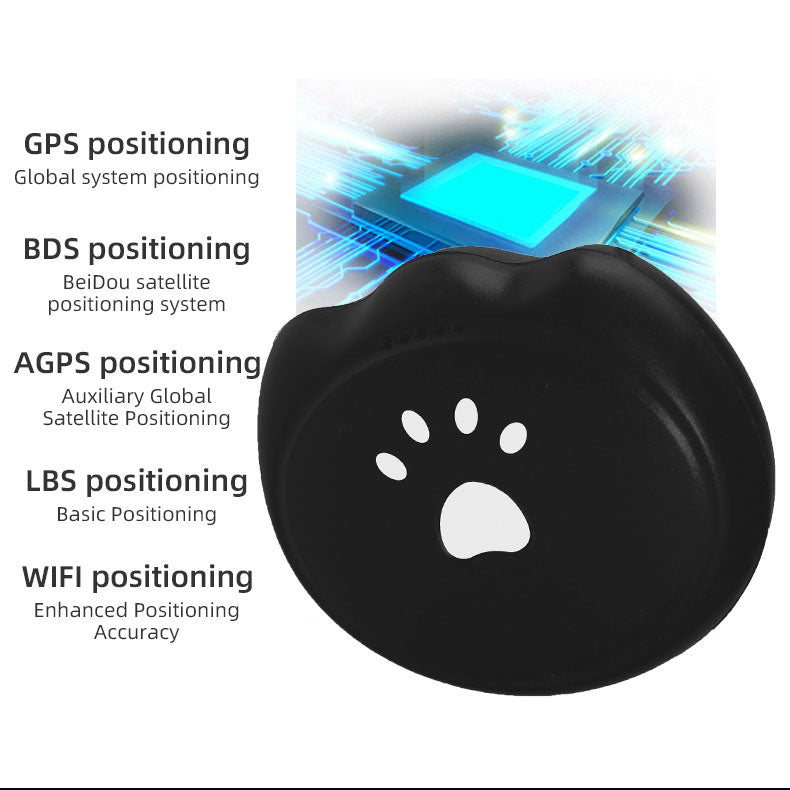 Pet GPS Tracker G9 — 5–20m Positioning Accuracy, Anti-Loss, Black or White