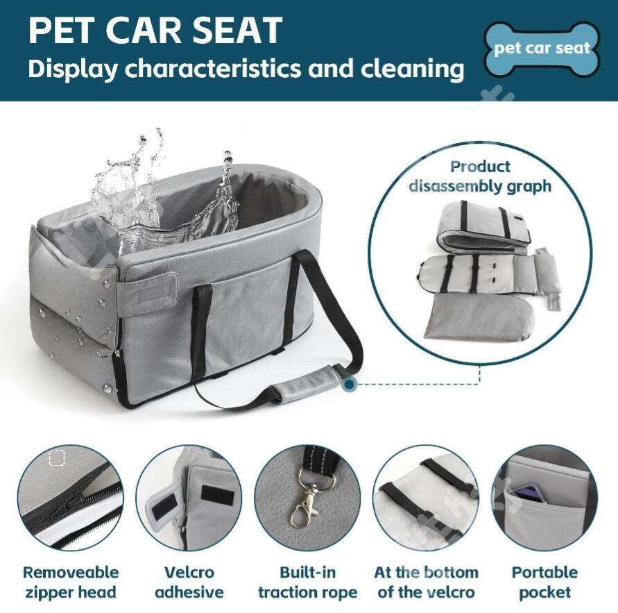 Car Pet Carrier Bag – Portable Kennel & Outing Shoulder Bag for Pets