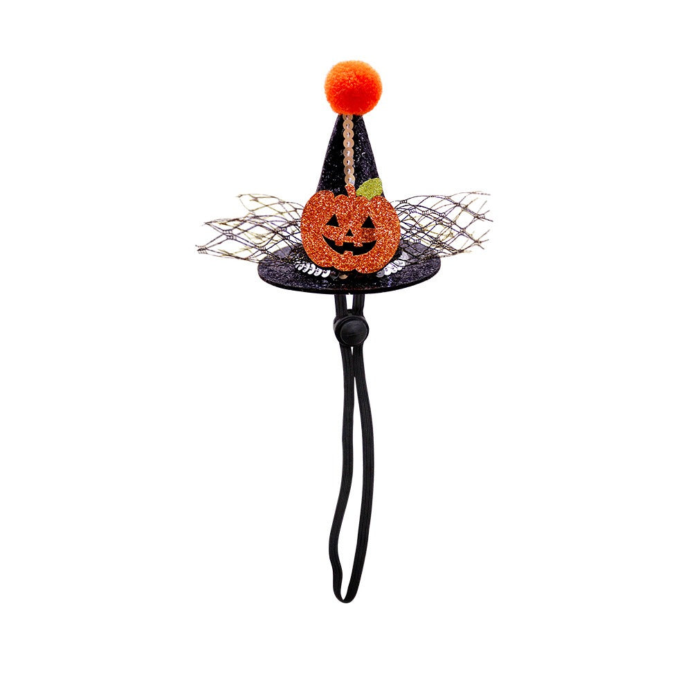 Halloween Pet Hat — Handmade Adjustable Headwear for Cats & Dogs, 9 Styles