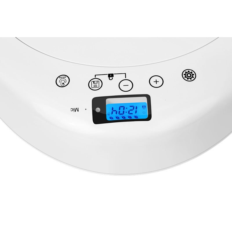 6-Meal Automatic Pet Feeder — LCD Display, Voice Recording & Anti-Pinch Safety