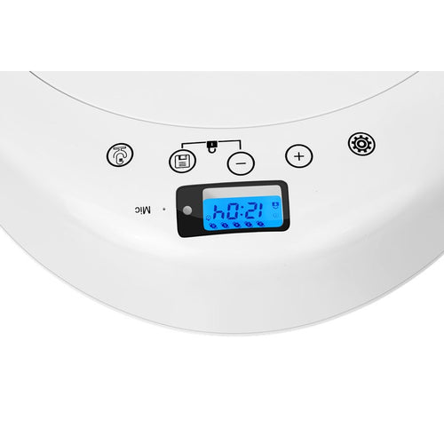 6-Meal Automatic Pet Feeder — LCD Display, Voice Recording & Anti-Pinch Safety