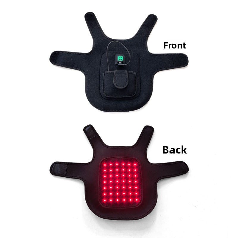 Portable Pet Red Light Therapy Belt — 42 LED Beads, Far Infrared Heat, CE/FCC Certified