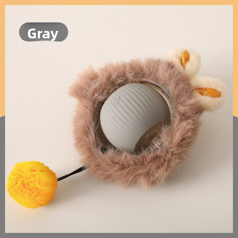 Automatic Electric Rolling Pet Toy Ball — Self-Moving Interactive Toy for Cats & Dogs