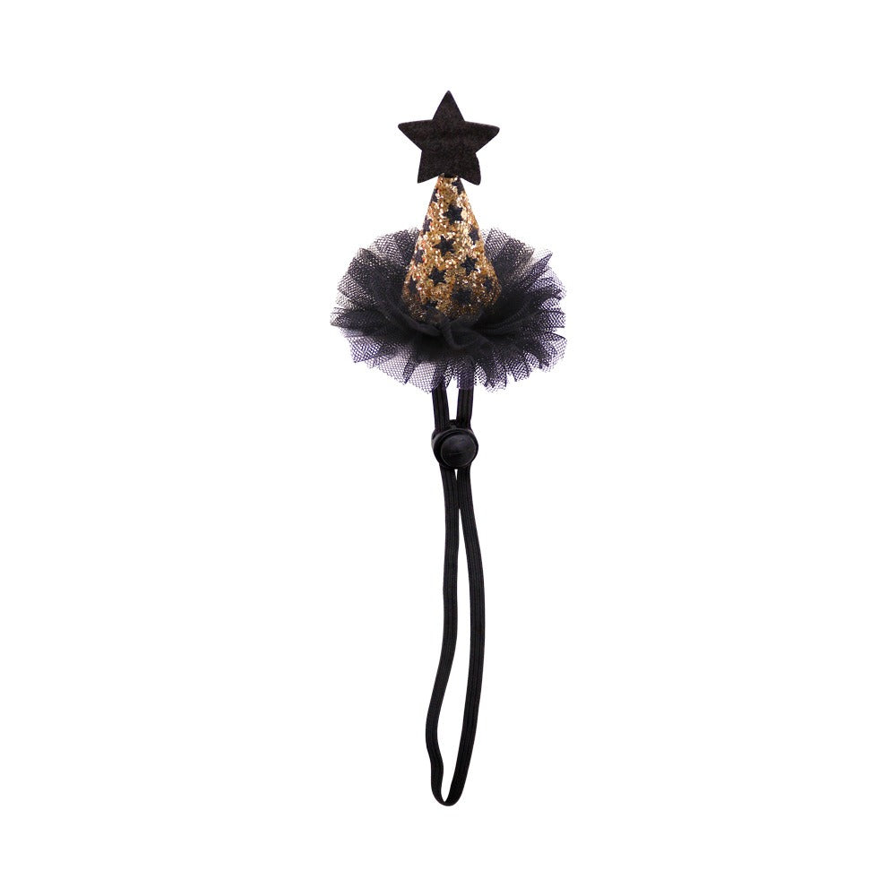 Halloween Pet Hat — Handmade Adjustable Headwear for Cats & Dogs, 9 Styles