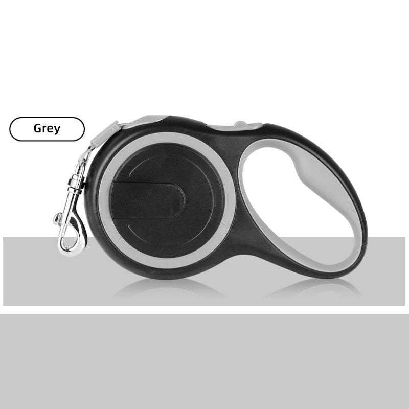 Retractable Dog Leash — ABS & Nylon Traction Rope, 5m or 8m