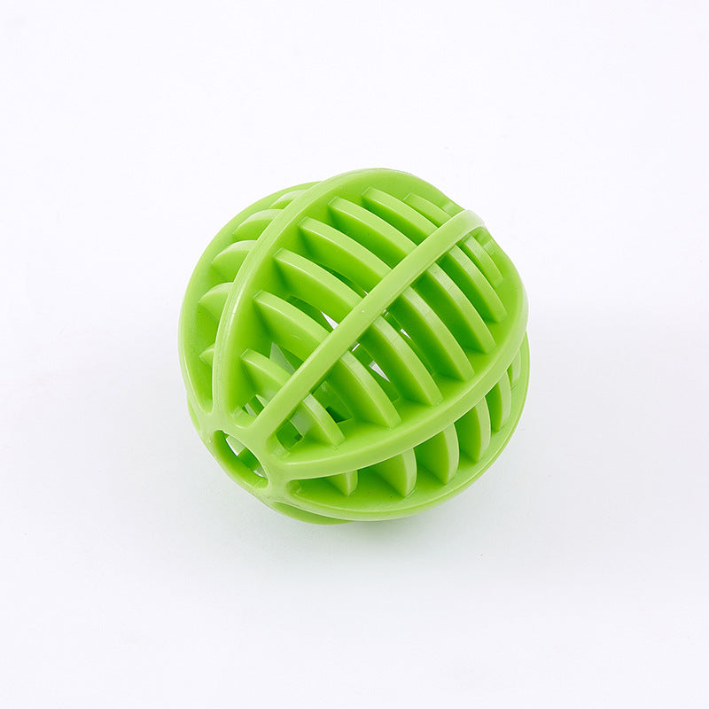TPR Treat Leaking Molar Ball — Bite-Resistant, Teeth Cleaning, 8cm, 3 Colors