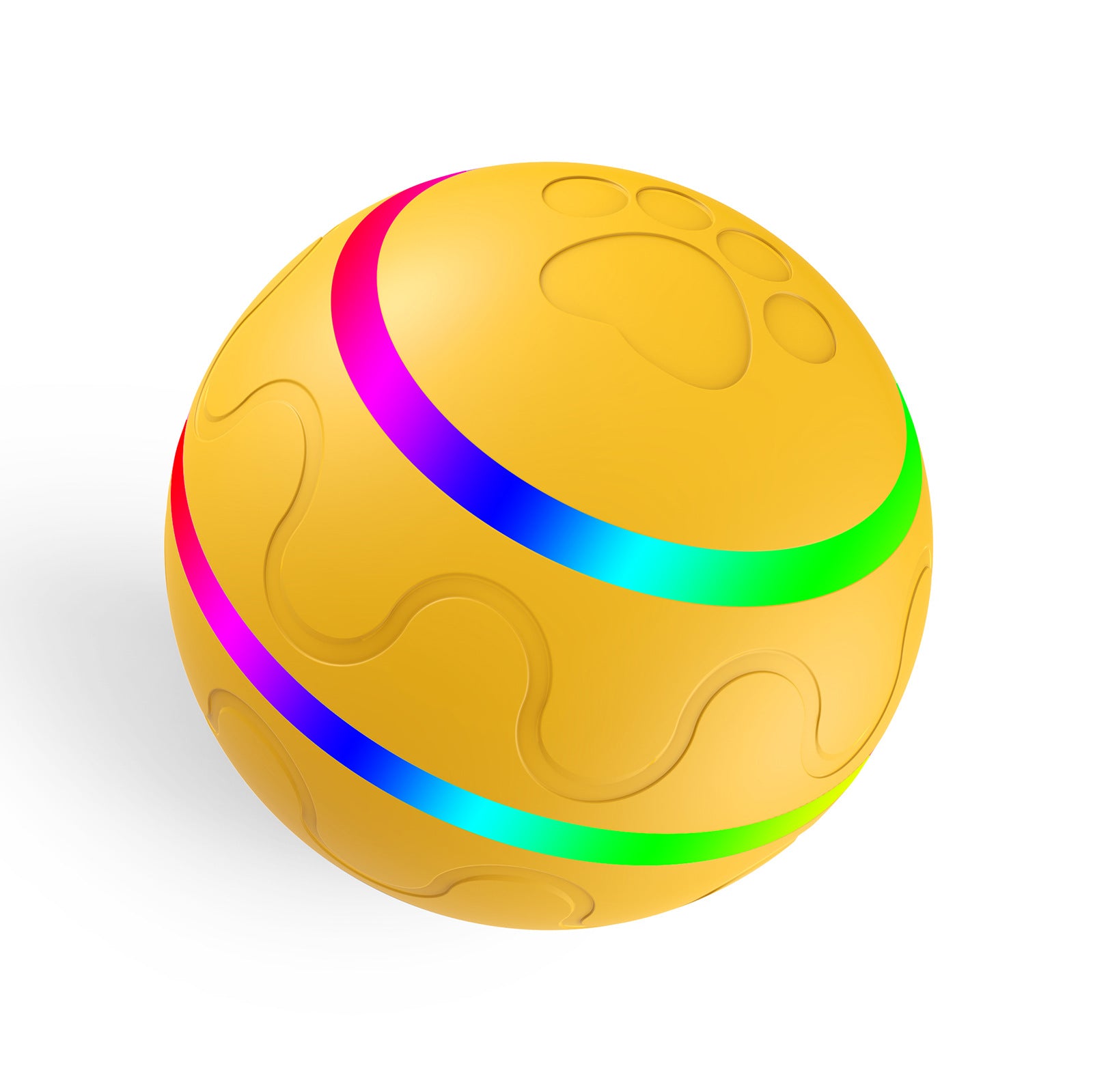 Electric Smart Pet Toy Ball — Auto & Remote Control, IP54 Waterproof, 4hr Battery
