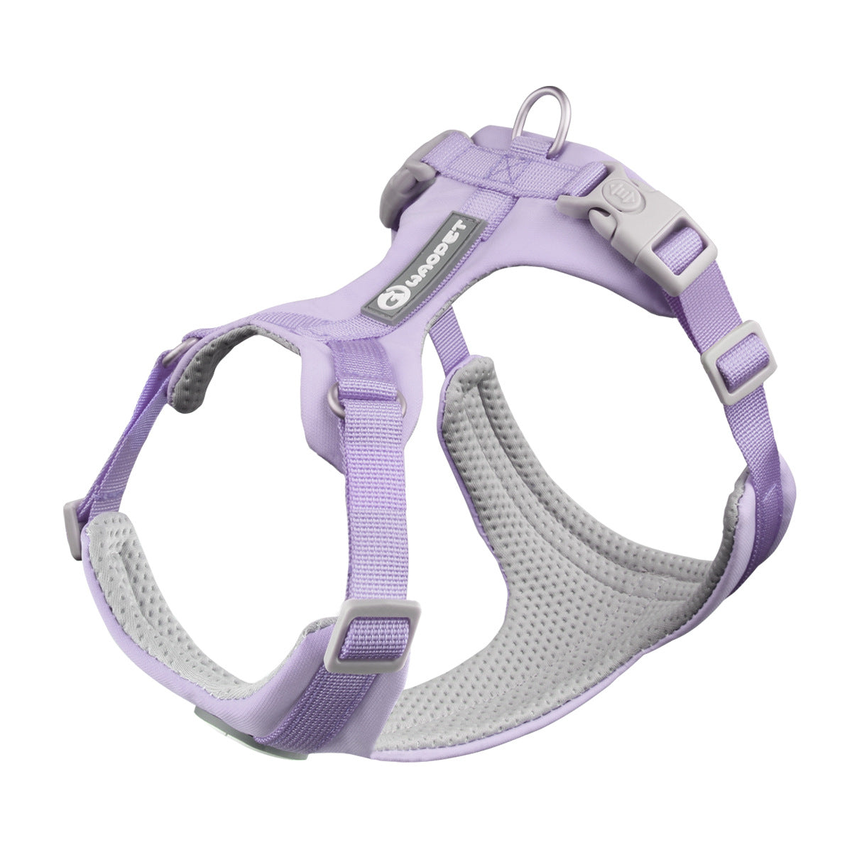 Reflective Dog Harness & Leash Set — Soft Breathable Vest, 6 Colors, Sizes XS–L