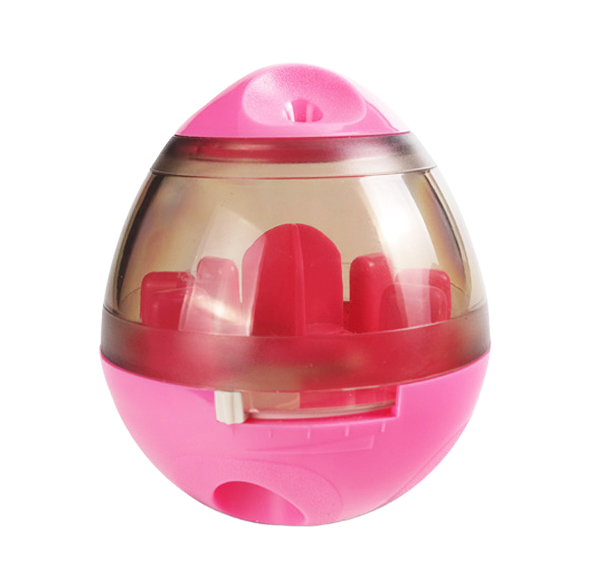 Wobble Treat Dispenser Ball — Self-Righting, ABS+PC, Green or Red
