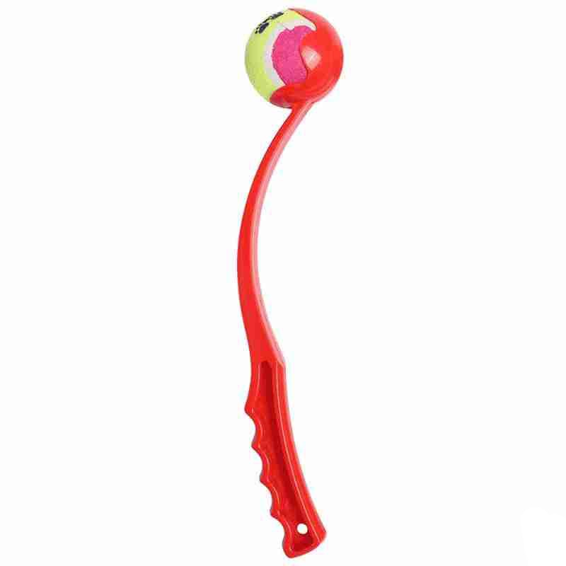 Dog Ball Launcher Thrower — 38cm PP, Fetch & Retrieve Training, 3 Colors