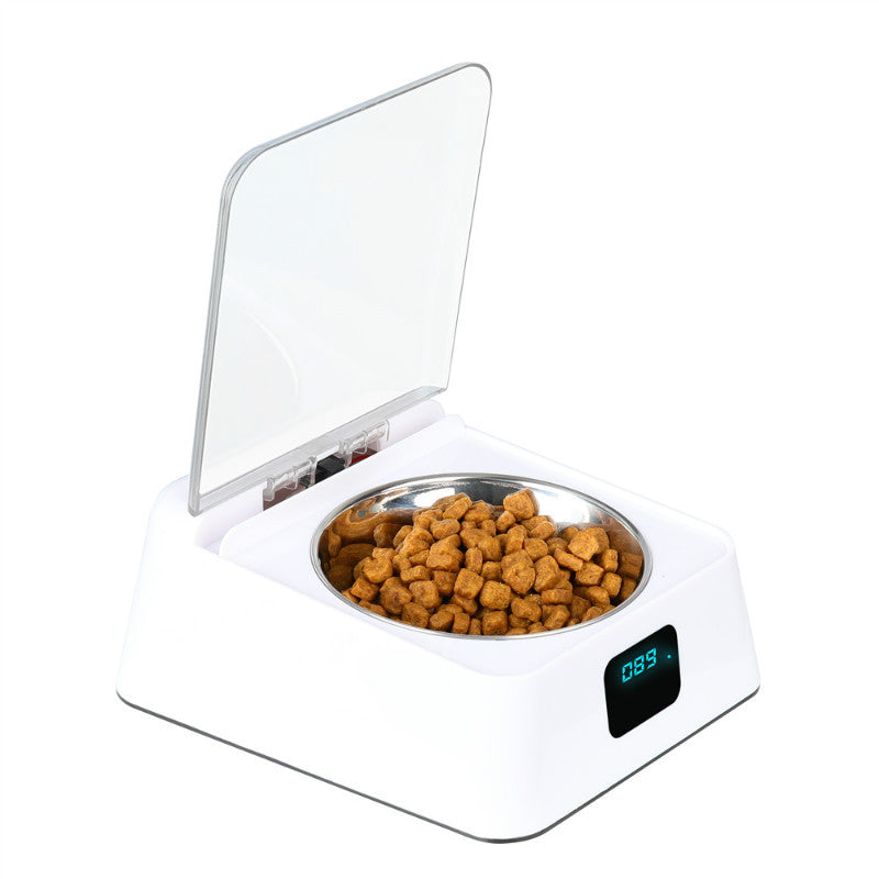 Smart Pet Bowl — Anti-Cockroach, Anti-Mouse, Moisture-Proof, 350ml, 10hr Battery