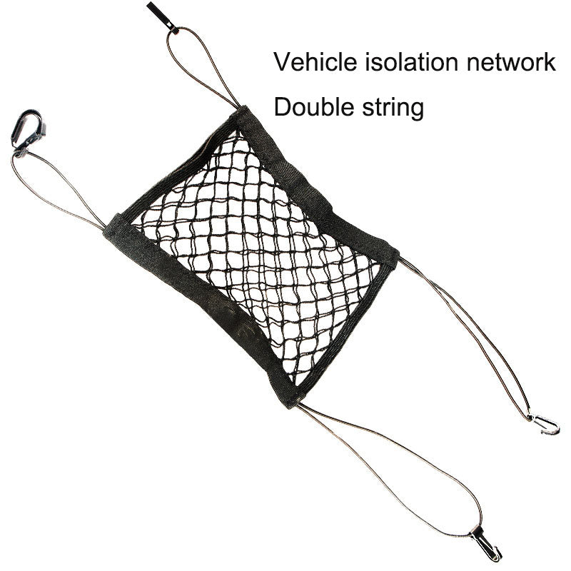 Pet Car Safety Isolation Net – Dog Car Barrier & Anti-Fall Protection Net