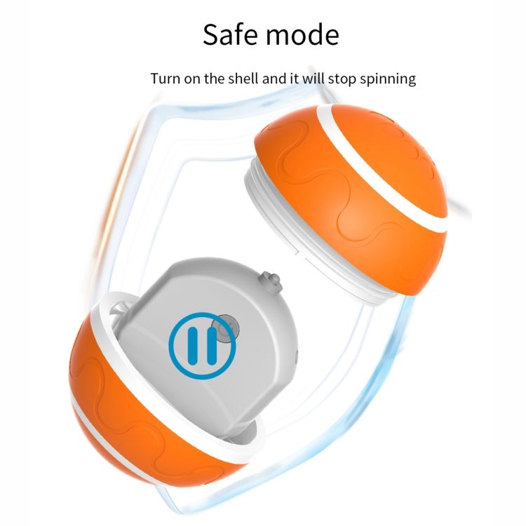 Electric Smart Pet Toy Ball — Auto & Remote Control, IP54 Waterproof, 4hr Battery