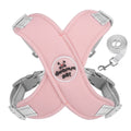 Reflective Breathable Dog Leash Vest – No-Pull Chest & Shoulder Harness with Leash