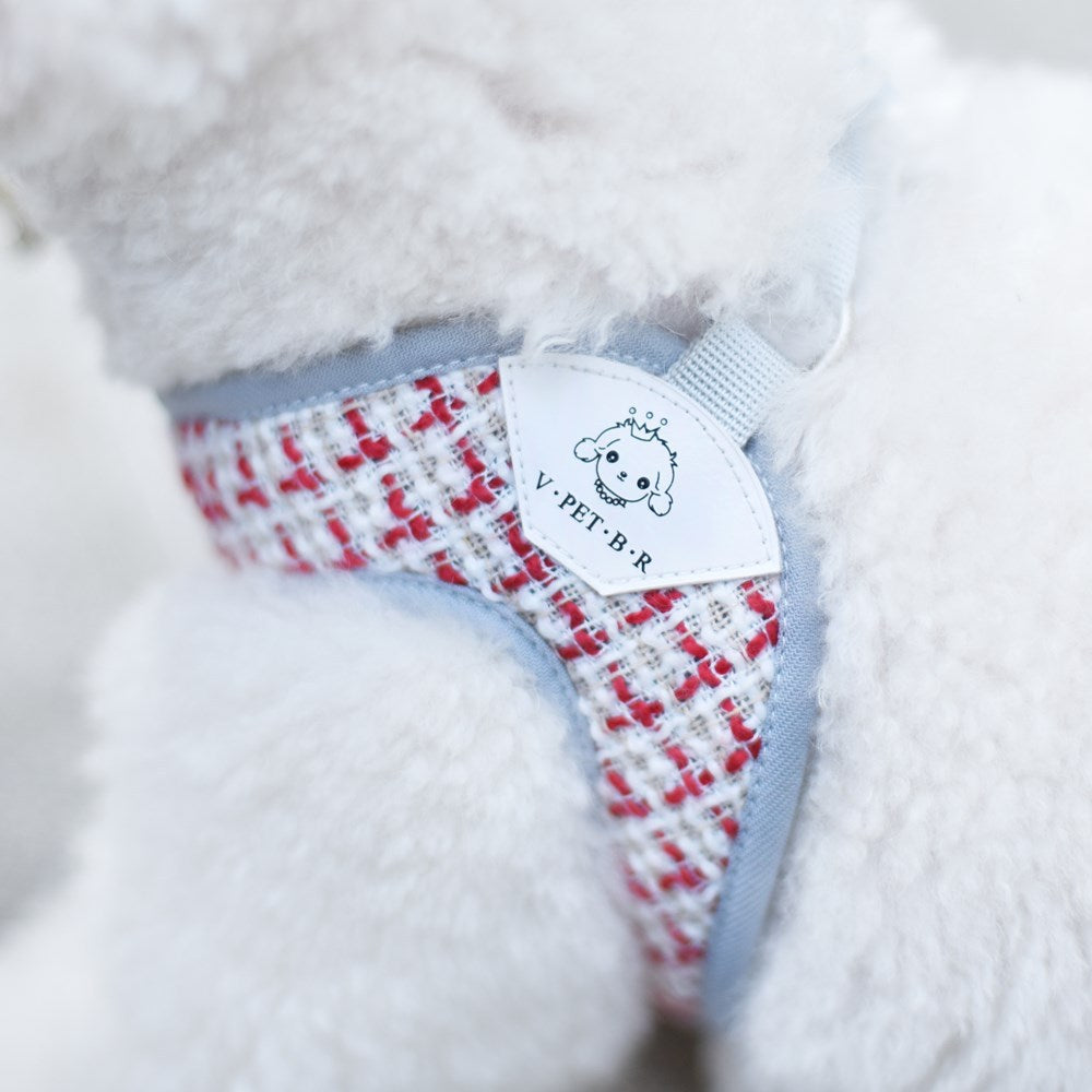 Breathable Vest Harness & Leash Set — Chest Strap for Cats & Dogs, 2 Colors, 4 Sizes