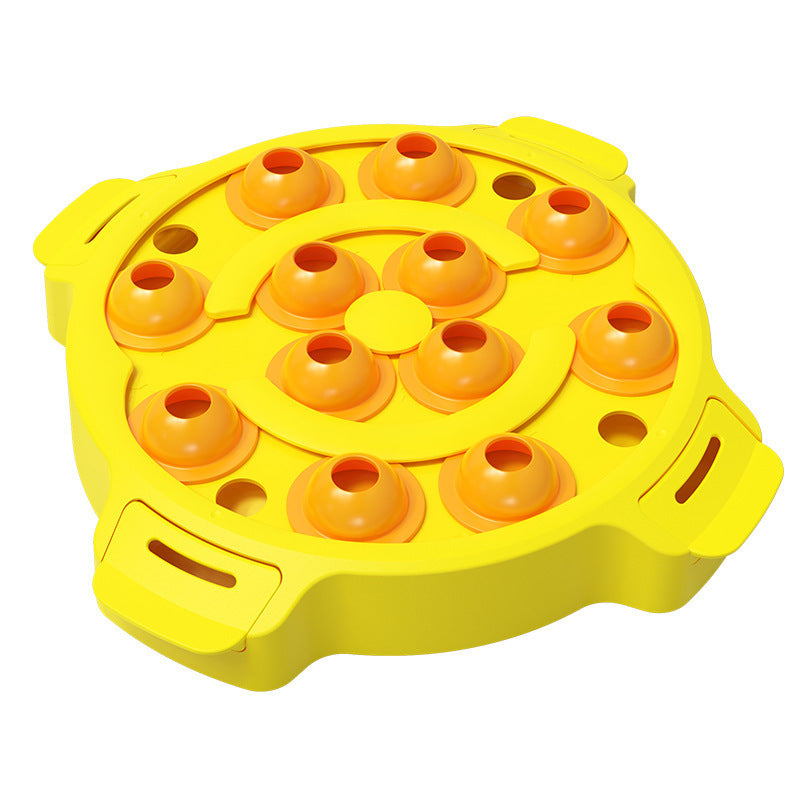 Slow Feeder Dog Puzzle Toy — Leak & Treat Dispensing, 2 Sizes, 6 Colors