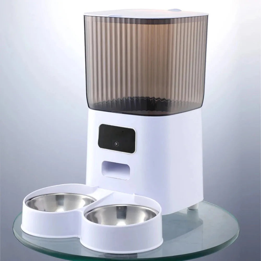 5L Smart Automatic Pet Feeder with Camera, WiFi & Voice Recorder