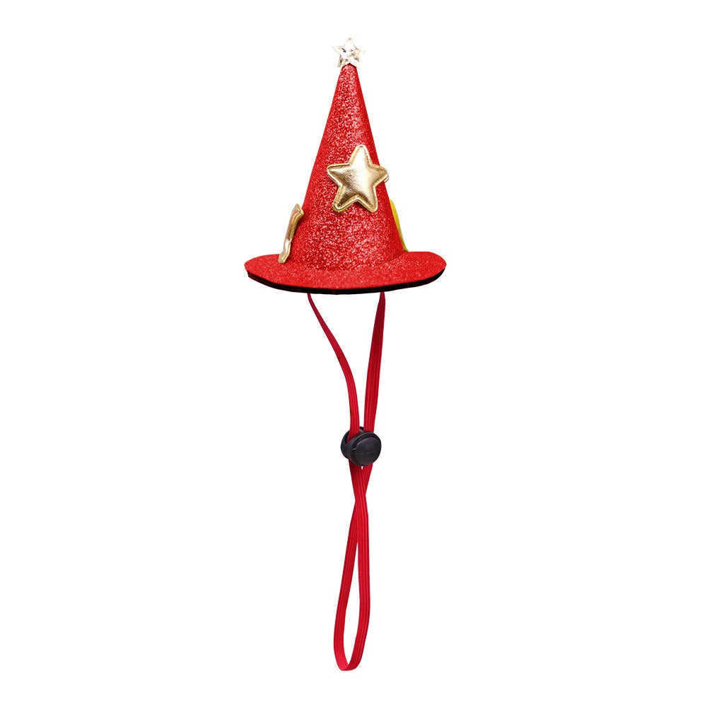 Halloween Pet Hat — Handmade Adjustable Headwear for Cats & Dogs, 9 Styles