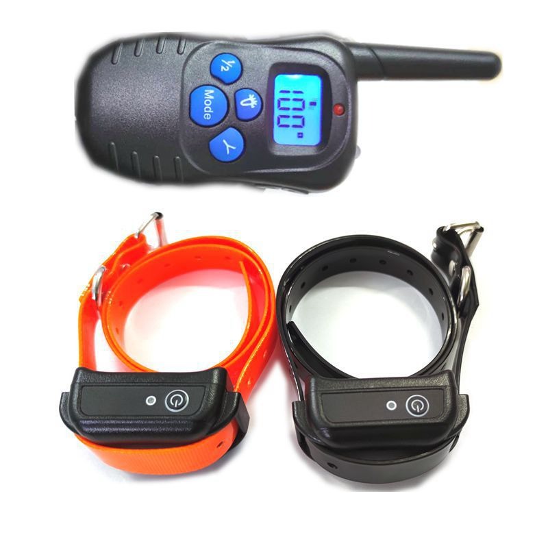 Remote Dog Training Collar — 300m Range, 4 Modes, Waterproof, 1 or 2 Dogs