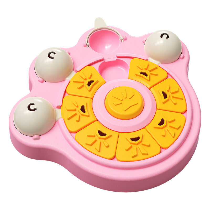 Slow Feeder Dog Puzzle Toy — Leak & Treat Dispensing, 2 Sizes, 6 Colors