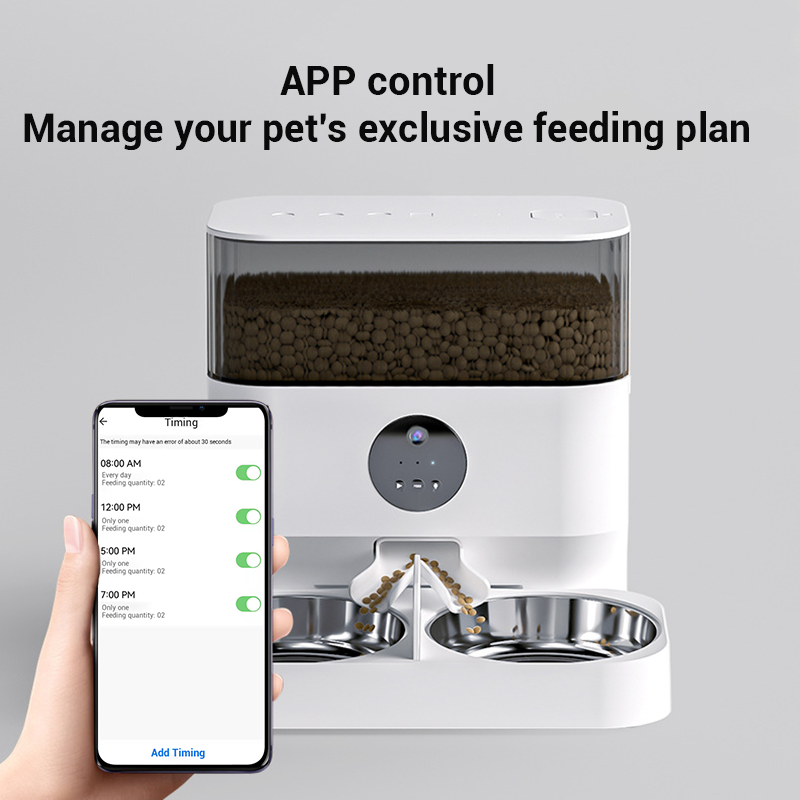 Automatic Pet Feeder with Timer for Cats & Dogs