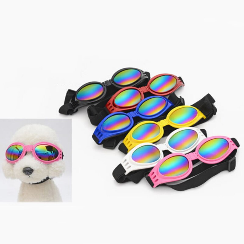 Dog Goggles & Sunglasses – Foldable Waterproof UV Eye Protection for Medium & Large Dogs