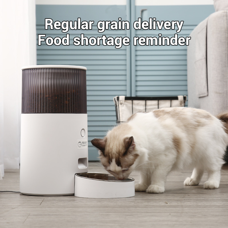 Smart App-Controlled Automatic Pet Feeder — Timed & Portioned for Cats & Dogs