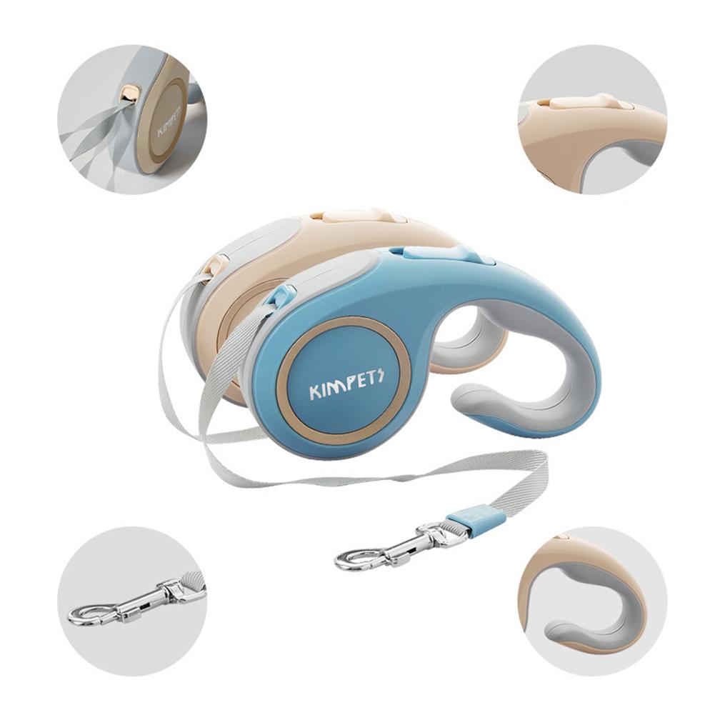 3M Retractable Dog Leash — ABS Body, Non-Slip Handle, 6 Colors