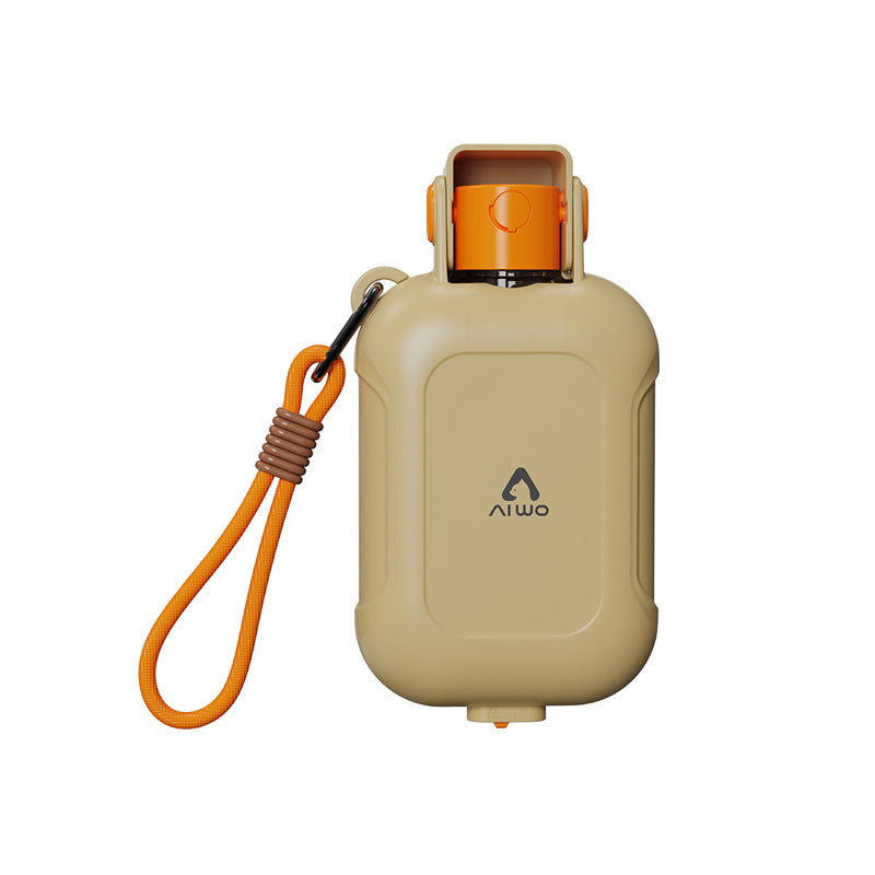 2-in-1 Portable Pet Travel Bowl — Foldable Water & Food Cup for Dogs