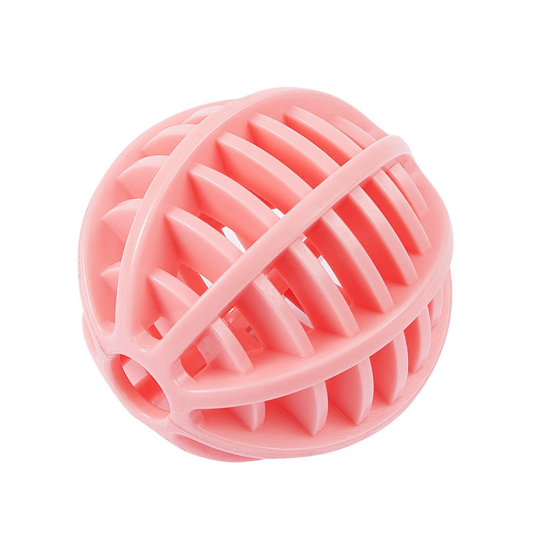 TPR Treat Leaking Molar Ball — Bite-Resistant, Teeth Cleaning, 8cm, 3 Colors
