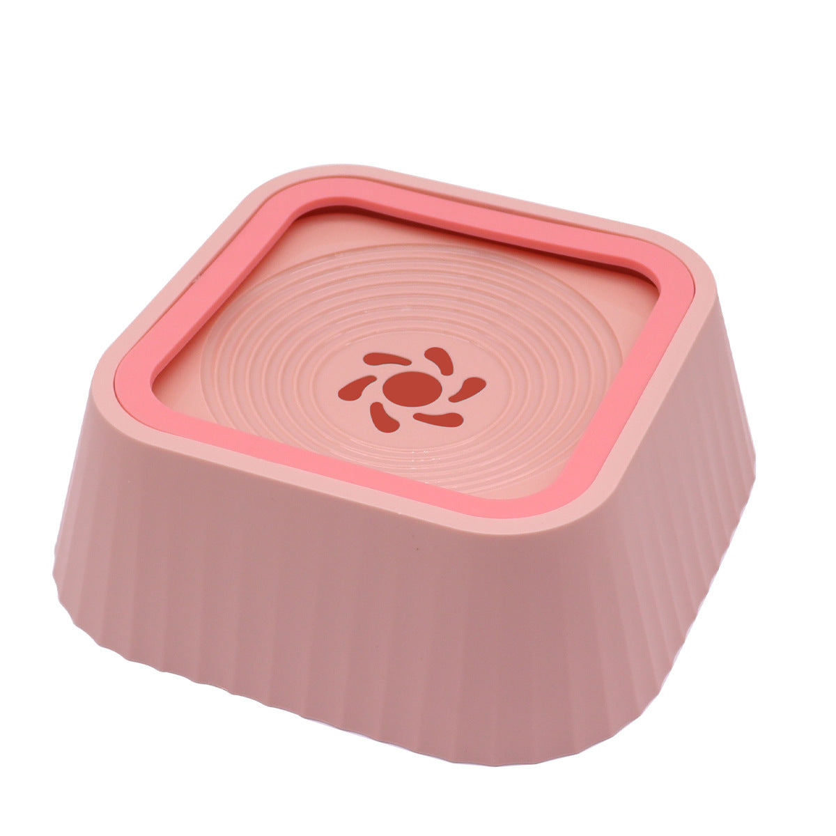 Anti-Splash Floating Pet Water Bowl — No Wet Mouth, PP Safe, 5 Colors