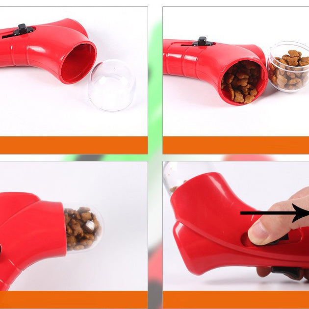 Pet Treat Launcher Toy — Interactive Fetch & Reward Game for Dogs