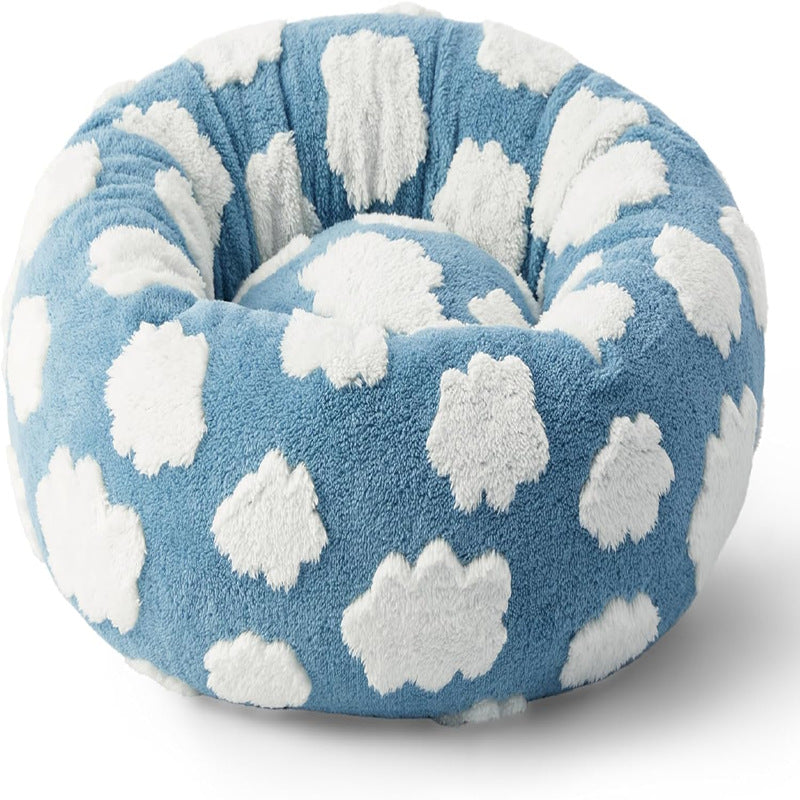 Round Pet House – Four Seasons Warm Cat & Dog Kennel