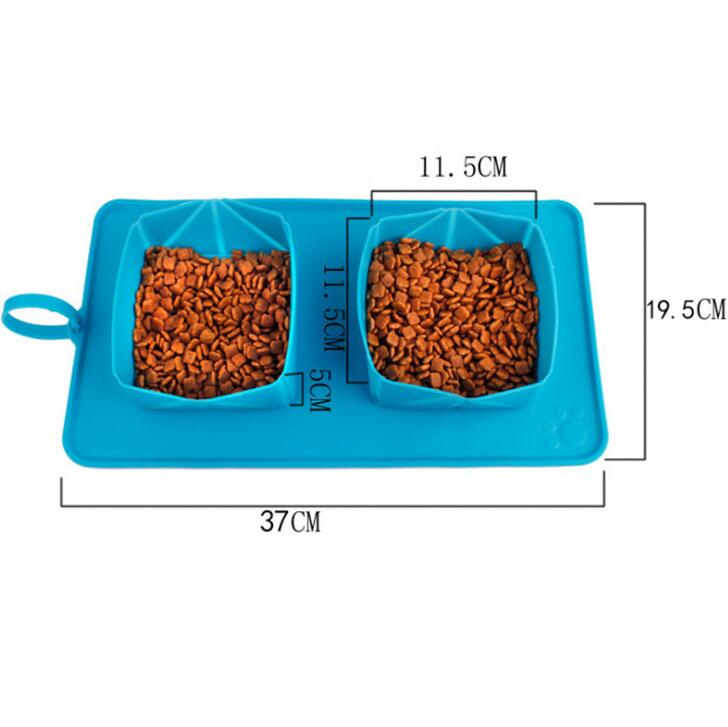Collapsible Silicone Pet Bowl – Portable Folding Food & Water Bowl
