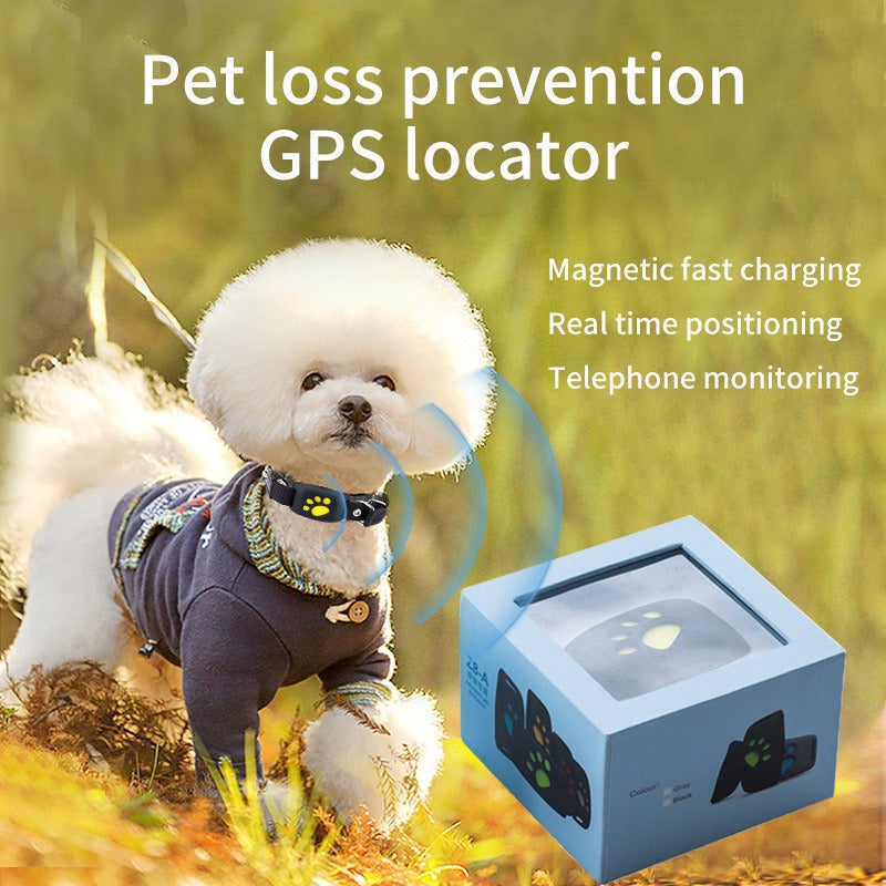 GPS Pet Tracker — Global Locator for Dogs & Cats, Anti-Loss