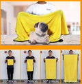 Quick-Dry Pet Bath Towel — Super Absorbent Microfiber for Dogs & Cats